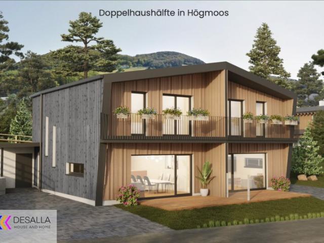 Wunderschöne Doppelhaushälfte in Högmoos Neubau