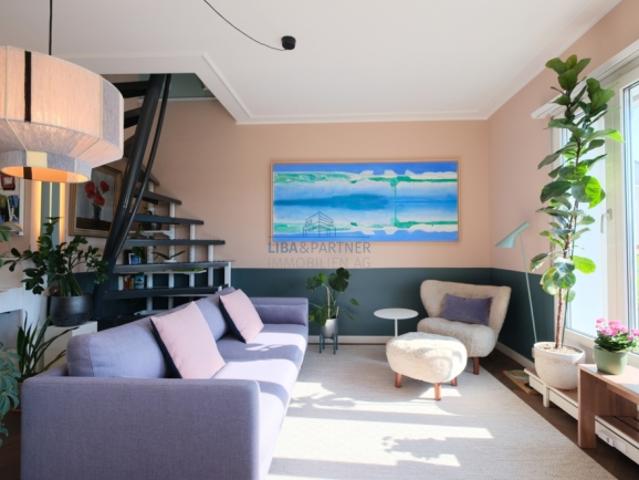 Wunderschöne Maisonette Attikawohnung nähe Rhein und City Basel