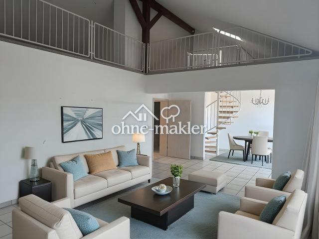 wunderschöne Maisonettewohnung mit Blick über Rhein und Koblenz