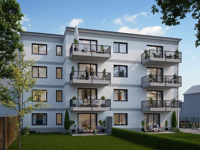Wunderschöne Neubau Erdgeschosswohnung mit Gartenanteil. KfW Förderung möglich