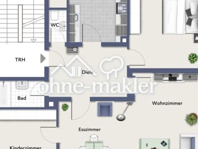 Wunderschöne sanierte 4,5 Zimmer Wohnung in ruhiger Lage von Hagen Haspe