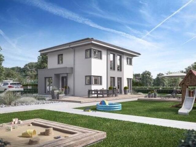 WUNDERSCHÖNE STADTVILLA VIVA LA ZUHAUSE! FESTPREISGARANTIE ÜBER 18 MONATE INKLUSIVE REELEM GRUNDSTÜCK UND BODENPLATTE