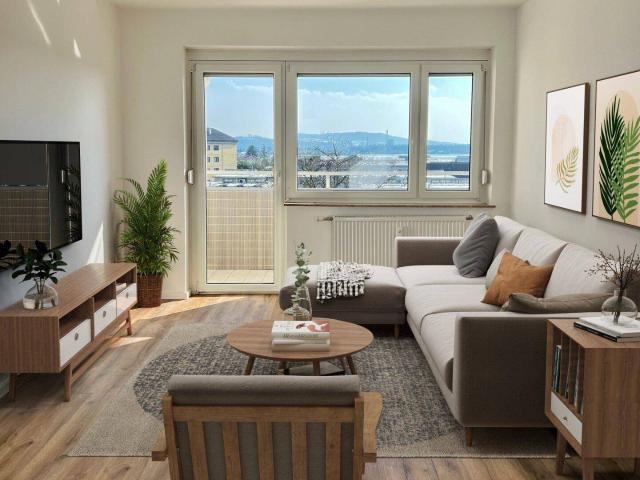 Wunderschöne, renovierte 3 Zimmer Wohnung in Kalsdorf nahe dem Hauptplatz – mit Loggia und Parkplatz