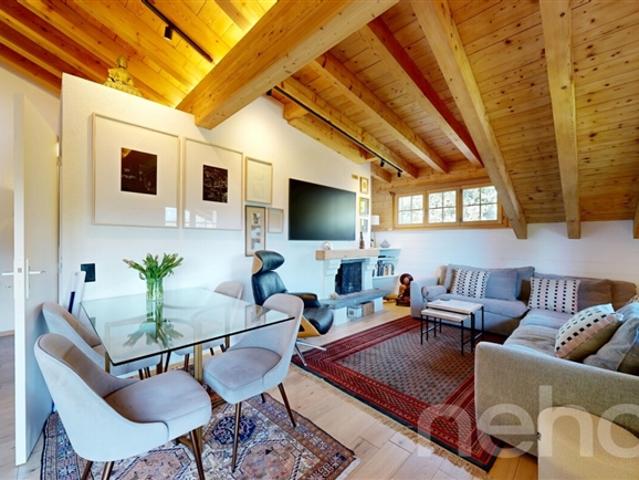 Wunderschöne Wohnung mit Empore und Panoramablick Chesières, Villars