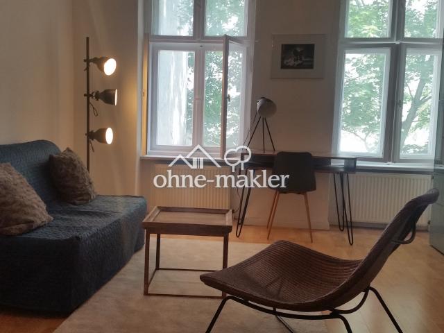 Wunderschöne, vollmöblierte, modernisierte 1 Zi. Wohnung im Wedding