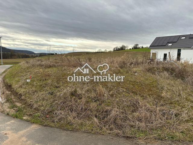 Wunderschöner Bauplatz Randlage Neubaugebiet Beilstein mit Blick über die Felder unverbaubar