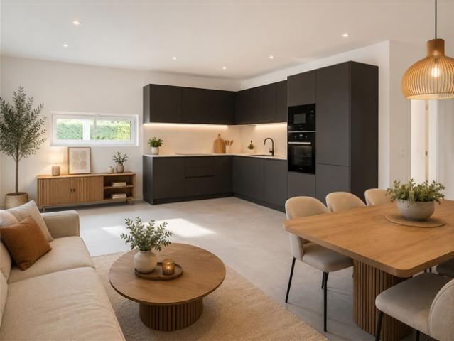 Wunderschönes NEUES 3.5 Zimmer Apartment 89 m2 in einem kleinen exklusiven Gebäude Erdgeschoss + Garten