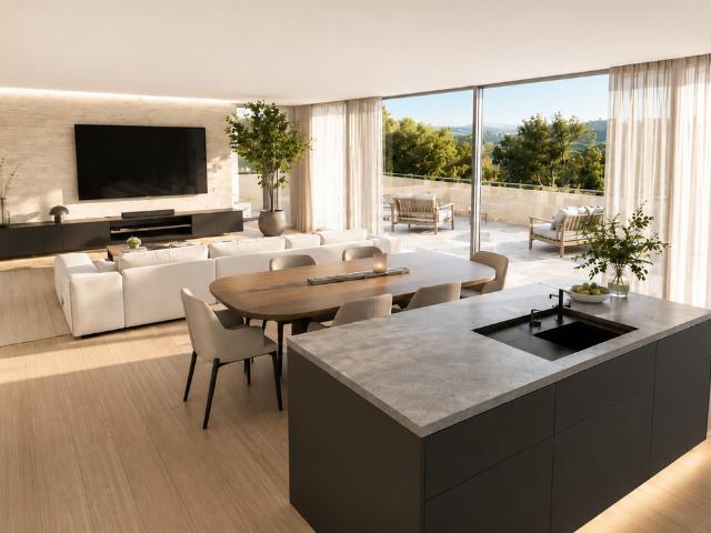 Wunderschönes Penthouse Projekt mit 215 m², Doppelgarage und Terrassen