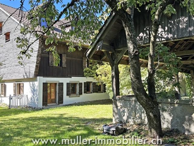 Wunderschönes renoviertes Bauernhaus in Grangettes près Romont