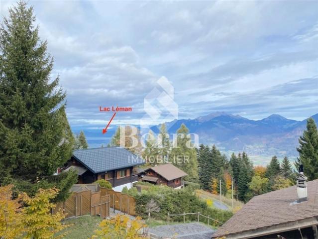 Wunderschönes renoviertes Chalet mit eigenem Studio und Panoramablick auf den Genfer See