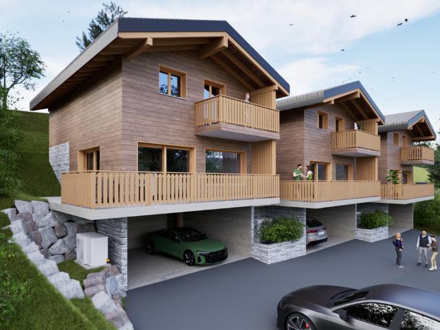 Wunderschönes 4.5 Zimmer Chalet mit Terrasse und Rasen