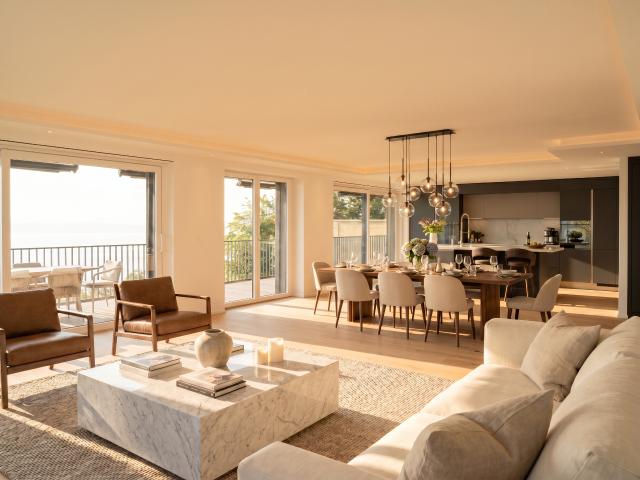 Wunderschönes 5.5 Zimmer Penthouse mit aussergewöhnlichem Blick auf den Genfersee