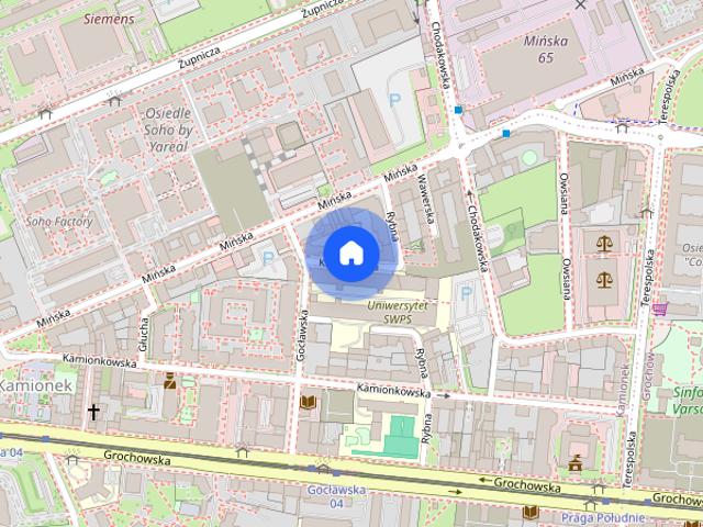 Wynajmę 2 pokojowe w centrum Kamionka