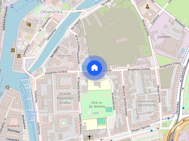 Wynajmę 78m2 Angielska Grobla Gdańsk Starówka