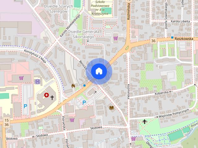 Wynajmę bezczynszowe mieszkanie z balkonem w centrum Krotoszyna
