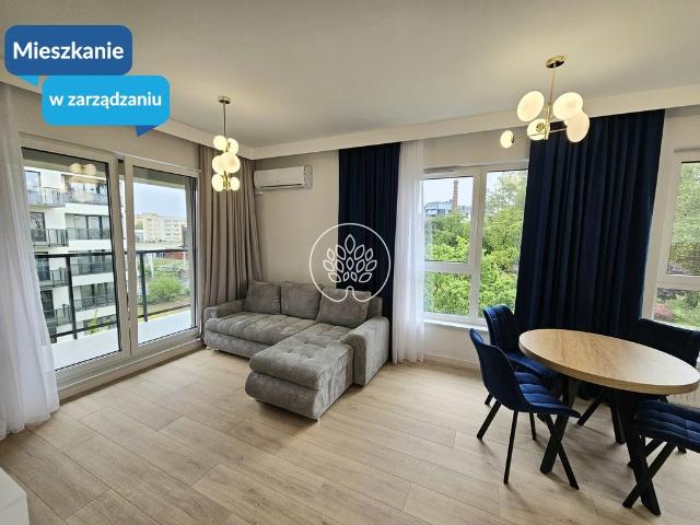 Wynajmę komfortowe 2 pokojowe mieszkanie z balkonem i garażem