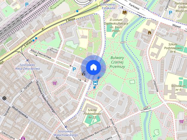 Wynajmę kawalerkę Sosnowiec centrum ul. Mościckiego OD ZARAZ