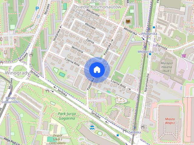 Wynajmę mieszkanie 2 pokojowe 38 m2, ul. Czarna Rola 21A / 19 Poznań