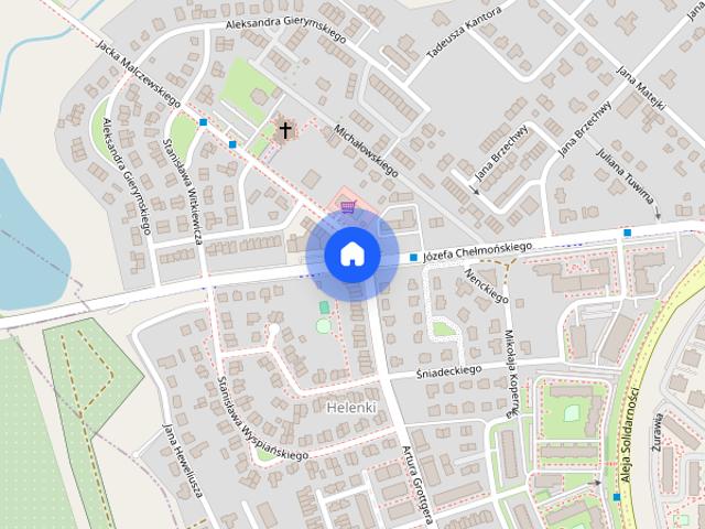 Wynajmę mieszkanie 3 pokojowe, 58 m, Corner Park, częściowo umeblowane
