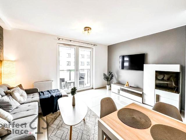 Wynajmę mieszkanie w apartamentowcu m2 z aneksem kuchennym 45 m² ul. Bogatyńska, Wrocław, Maślice