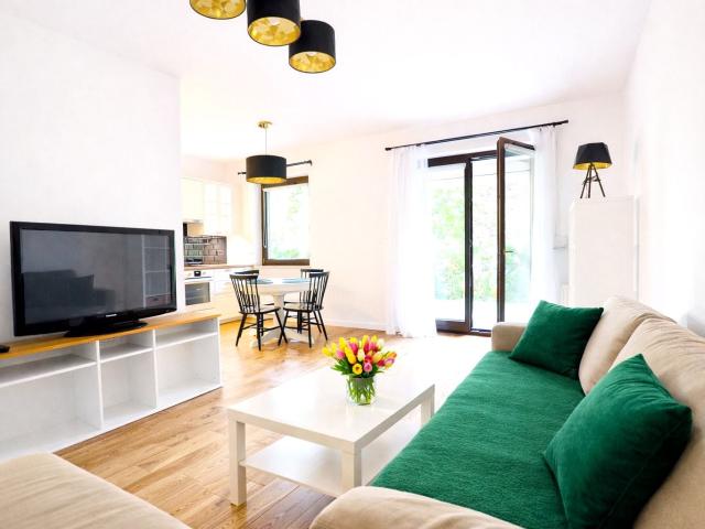 Wynajmę mieszkanie w apartamentowcu m2 z kuchnią w zabudowie 48 m² Kraków, Stare Podgórze