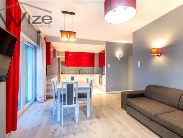 Wynajmę mieszkanie w apartamentowcu m3 z kuchnią z oknem 68 m² Gdańsk, Przymorze Małe