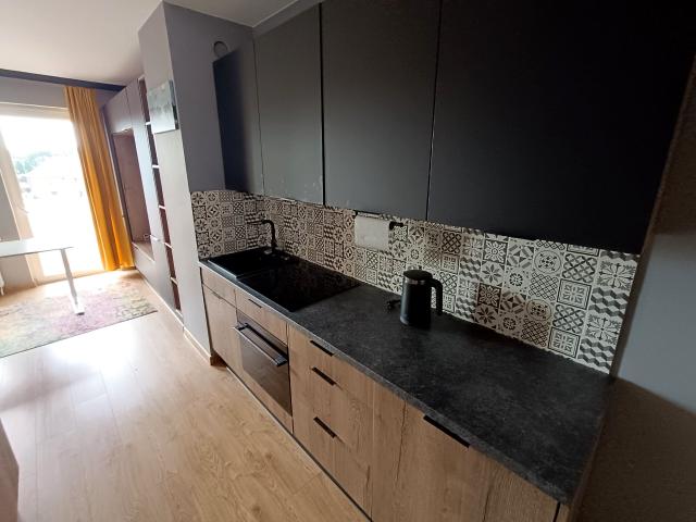 Wynajmę mieszkanie w apartamentowcu kawalerka z aneksem kuchennym 25 m² ul. Brzoskwiniowa, Wrocław