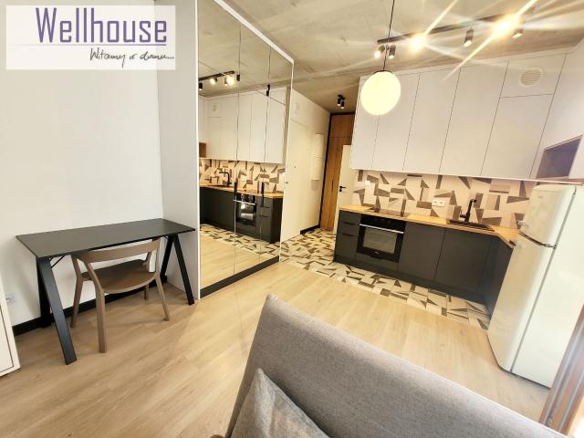 Wynajmę mieszkanie w apartamentowcu kawalerka z aneksem kuchennym 28 m² Wrocław, Krzyki