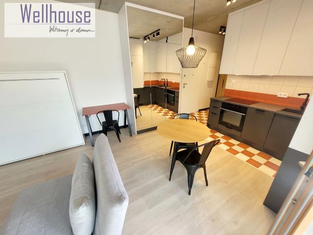 Wynajmę mieszkanie w apartamentowcu kawalerka z kuchnią w zabudowie 28 m² Wrocław, Krzyki