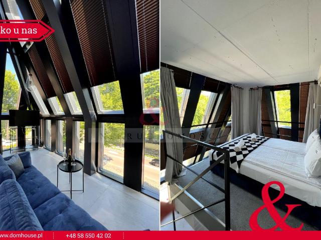 Wynajmę mieszkanie w apartamentowcu kawalerka z kuchnią w zabudowie 34 m² ul. Powstańców Warszawy, Dolny Sopot Dolny