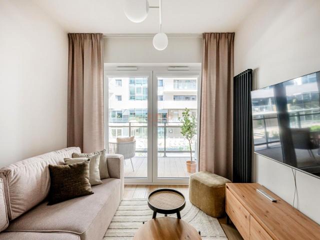 Wynajmę mieszkanie w apartamentowcu 41 m² wysoki standard Kępa Mieszczańska, Wrocław, Stare Miasto