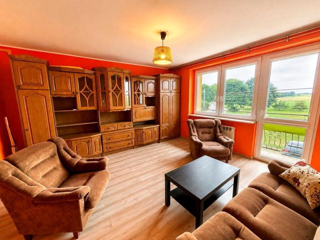 Wynajmę mieszkanie w bloku mieszkalnym m2 z kuchnią w zabudowie 47 m² Żoruchowo