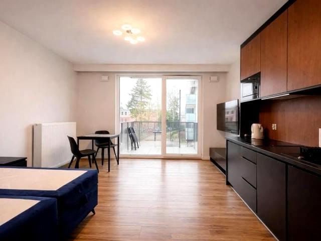 Wynajmę mieszkanie w bloku mieszkalnym kawalerka z aneksem kuchennym 25,74 m² Szczecin, Pogodno