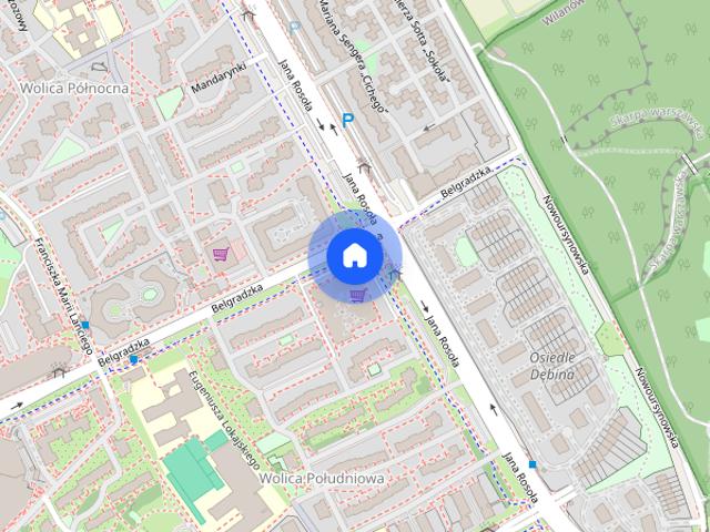 Wynajmę mieszkanie Warszawa ul. Belgradzka 3