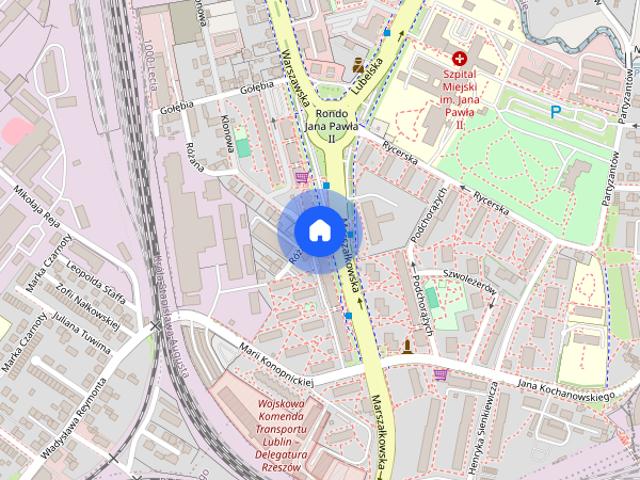 Wynajmę mieszkanie Rzeszów Marszałkowska, 3 pokoje, balkon, komórka lokatorska, bezpłatny parking