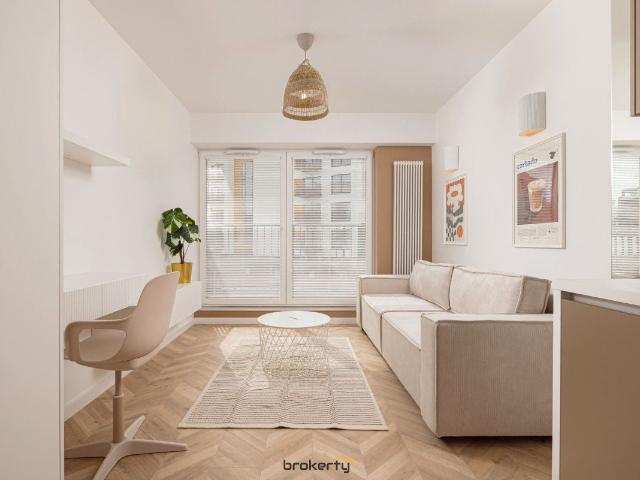 Wynajmę mikrokawalerkę w apartamentowcu kawalerka z aneksem kuchennym 22 m² Wrocław, Kępa Mieszczańska