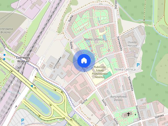 Wynajmę Nowa Letnica 2 pok. ul. Sucha garaż