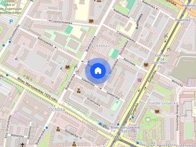 wynajme mieszkanie Warszawa Ochota Rokosowska 1