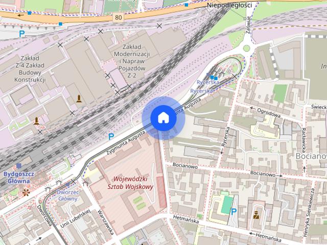 Wynajem umeblowane kawalerka 39m2 okolica PESA PKP