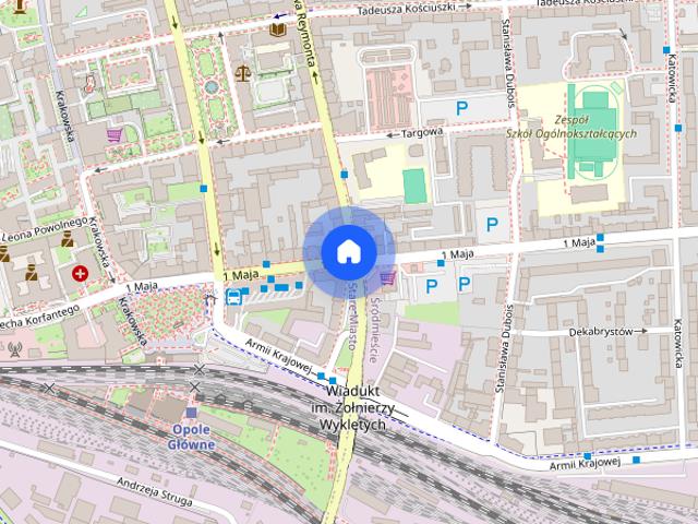 Wynajem – 2 pok. apartament Opole/Kol. Gosławicka