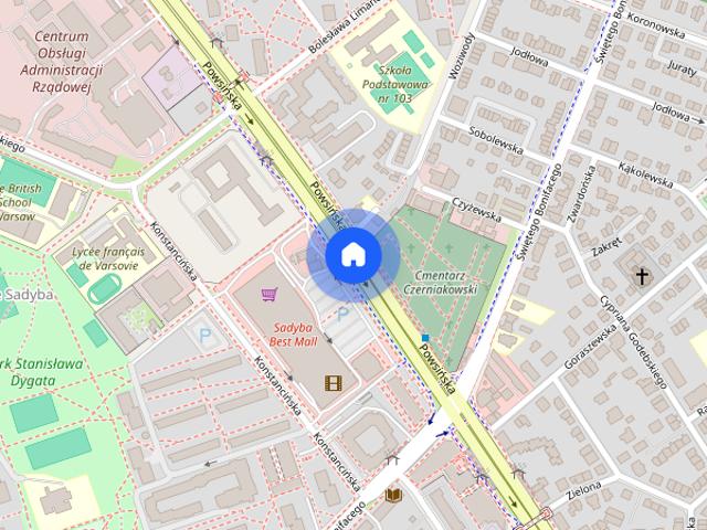 Wynajem 2 pokojowego mieszkania, ul. Powsińska, Mokotów
