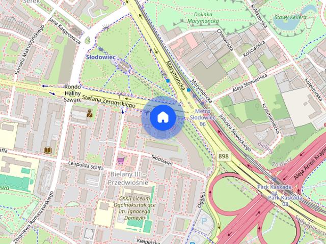 Wynajem 2 pokojowego mieszkania z balkonem METRO SŁODOWIEC