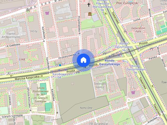 Wynajem 3 pokojowego mieszkania przy ul. Prosta, Wola, Warszawa
