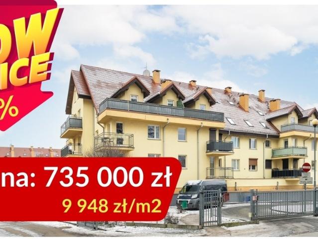 Wyjątkowe 3 pokojowe mieszkanie z balkonem i wysokim standardem