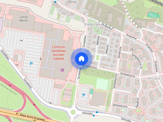 Wyposażone mieszkanie 50m2 Gdańsk Jasień tuż przy PKM garaż