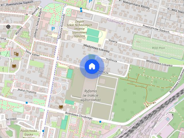 Wyposażone mieszkanie centrum z tarasem i ogrodem
