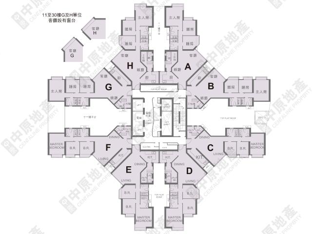 西半山 寶翠園 2期 5座 高層 B室