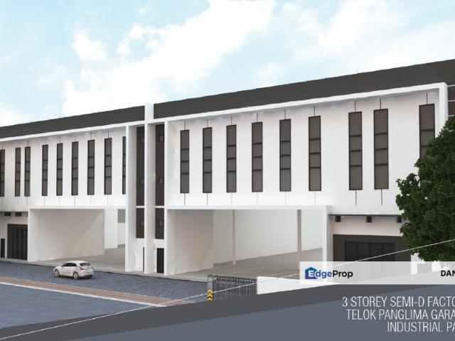 新半独立厂 BRAND NEW SEMI DETACHED FACTORY