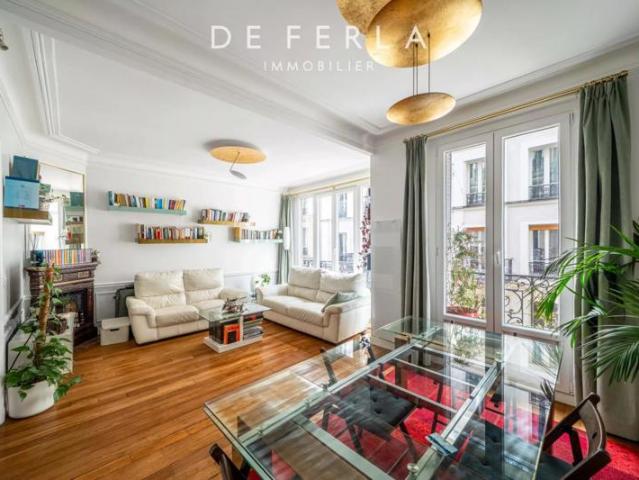 XV ème Pasteur Magnifique 3 pièces avec extérieur refait par architecte