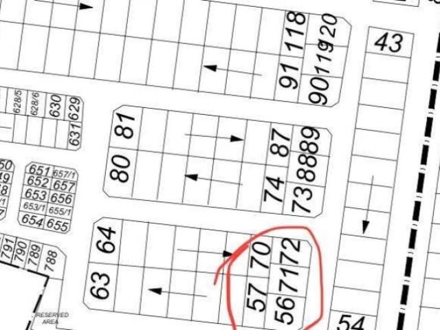 XX Block 1 Kanal plot Next to corner Lahore DHA Phase 3 ID 34982
